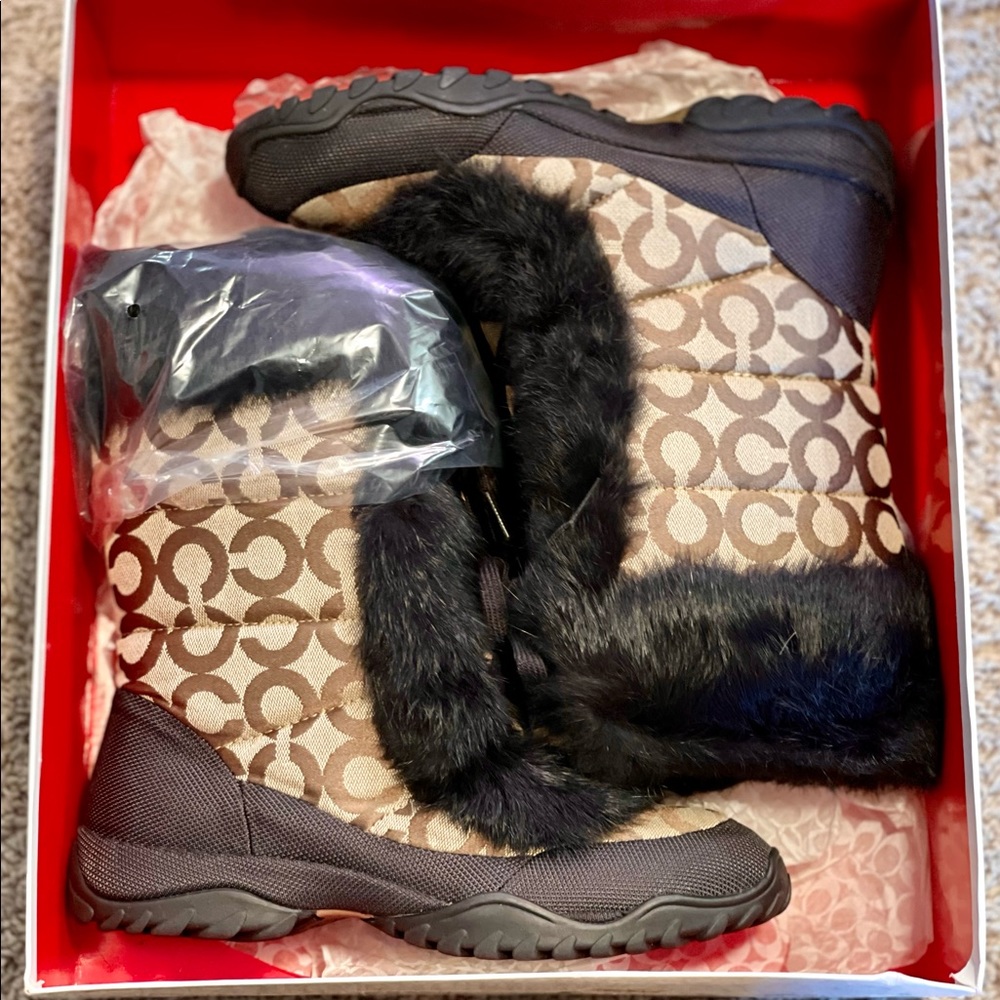 New in box Coach Jennie Boots in 8.5